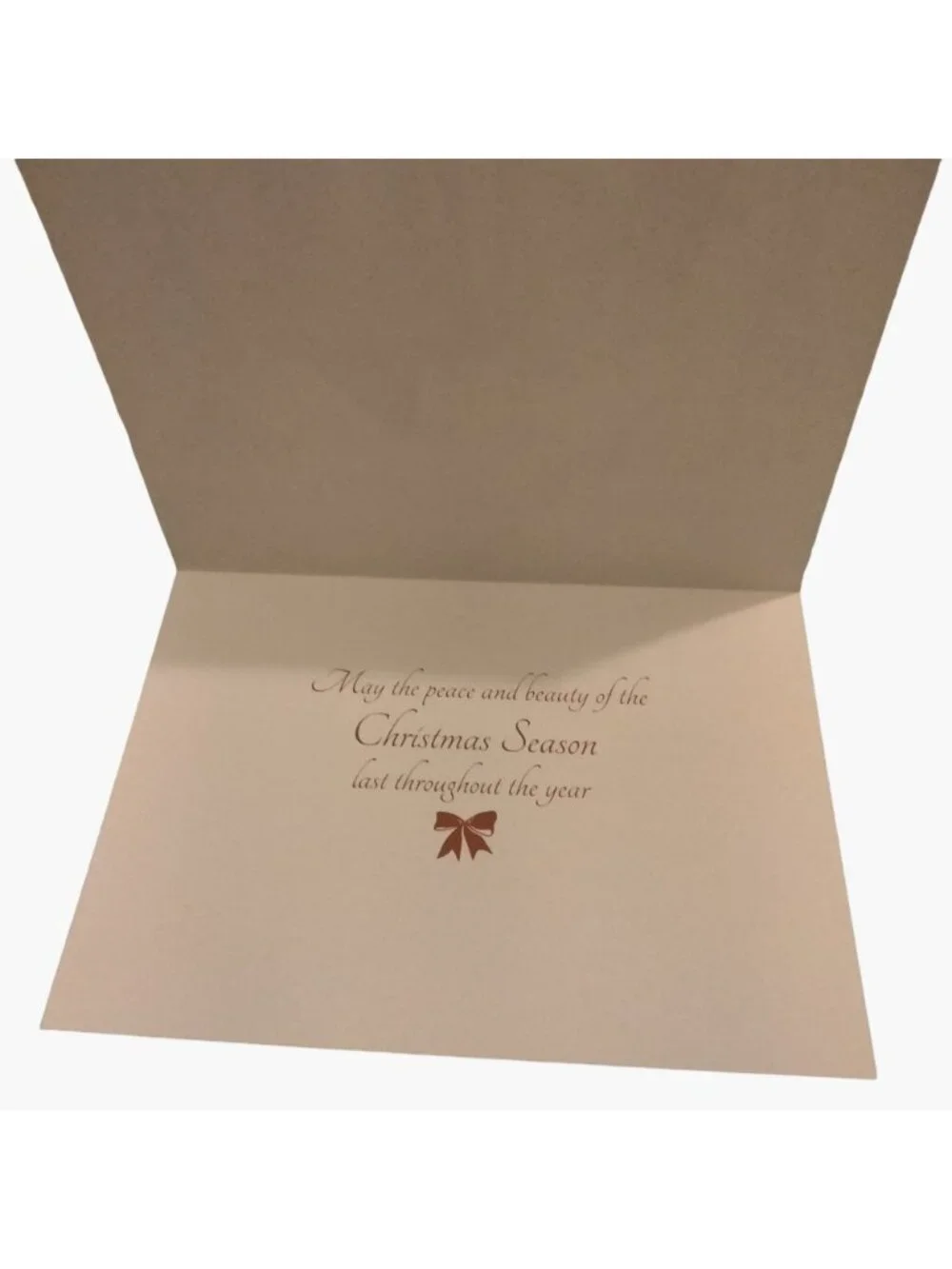 Christmas Greeting Card Cardinals Wreath Peace Country June Shasky